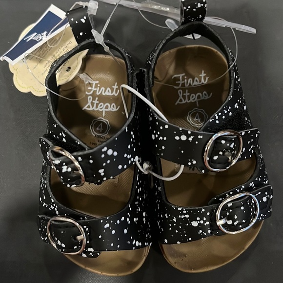 NWT First Step sandals size 4 - Picture 1 of 1